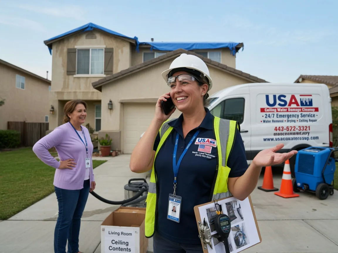 Ceiling Water Damage Restoration Villa Grove, IL FAQs